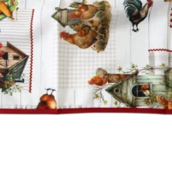 Tovaglia antimacchia Galline 150 x 180
