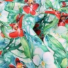 Tovaglia Antimacchia Hydro Flowers Disegno 2 Fiori bianchi e rossi 140 x 230