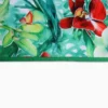 Tovaglia Antimacchia Hydro Flowers Disegno 2 Fiori bianchi e rossi 140 x 300