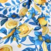 Tovaglia Antimacchia Hydro Frutta Disegno 1 Limoni e fiori blu 140 x 180