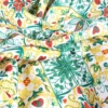 Tovaglia Antimacchia Hydro Maiolica Disegno 4 Verde Giallo Rosso 140 x 230