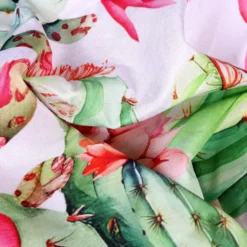 Tovaglia antimacchia Kiki Classic Cactus 140x320
