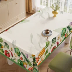 Tovaglia antimacchia Kiki Fancy Verdura 140 x 140