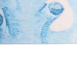 Tovaglia antimacchia Kiki Mare Stelle Conchiglie Alghe Azzurre 140x180