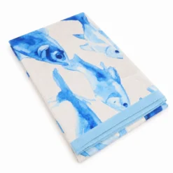 Tovaglia antimacchia Kiki Mare Pesci Azzurri Piccoli 140x320