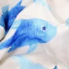 Tovaglia antimacchia Kiki Mare Pesci Azzurri Grandi 140x240
