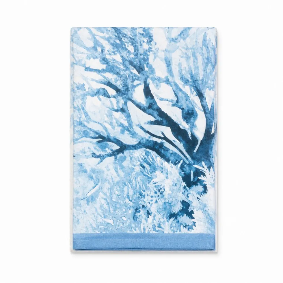 Tovaglia antimacchia Kiki Mare Coralli Pesci Azzurri 140x180