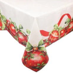 Tovaglia antimacchia Kiki XMAS Palle di Natale 140 x 240
