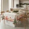 Tovaglia antimacchia Kiki XMAS Gnometti 140 x 180