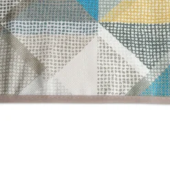 Tovaglia Antimacchia Splash Astratto Quadretti Puntini Tortora 140 x 230