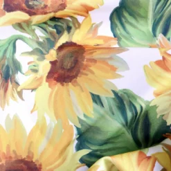 Tovaglia Antimacchia Splash Fiori di Prato Girasoli 140 x 300