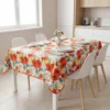 Tovaglia Antimacchia Splash Fiori di Prato Papaveri 140 x 230
