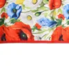 Tovaglia Antimacchia Splash Fiori di Prato Papaveri 140 x 180