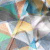 Tovaglia Antimacchia Splash Astratto Quadretti Puntini Tortora 140 x 180