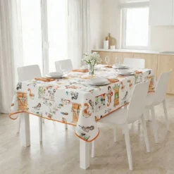Tovaglia Antimacchia Splash Coccolosa Gatti Buffi 140 x 300