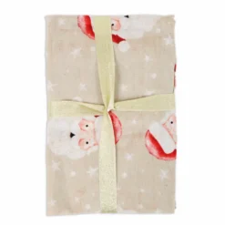 Tovaglia Magic Natale ASS. 6 Babbi fondo Beige 130 x 300