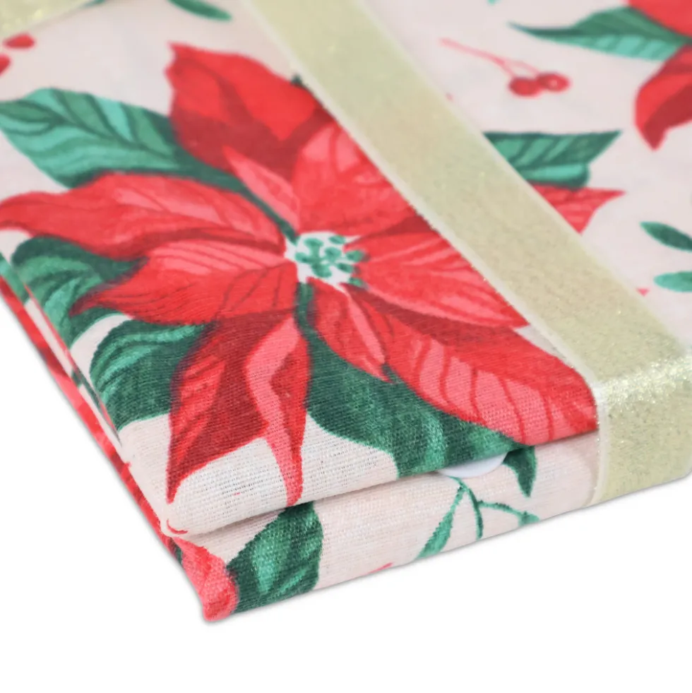 Tovaglia Magic Natale ASS. 4 Stella di Natale 130 x 230