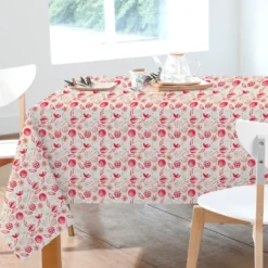 Tovaglia no stiro Kriss palline di natale 140 X 180