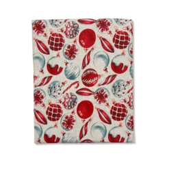 Tovaglia no stiro Kriss palline di natale 140 x 240