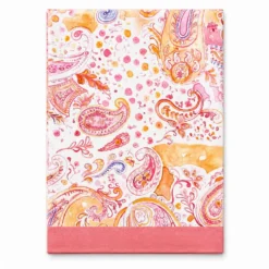 Tovaglia Resinata stampa digitale sailor cashmere Rosa 140 x 180