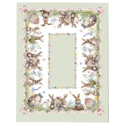 Tovaglia Stampa Digitale Green Rabbit 140 x 180