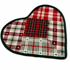 Tovaglietta Americana cuore patchwork
