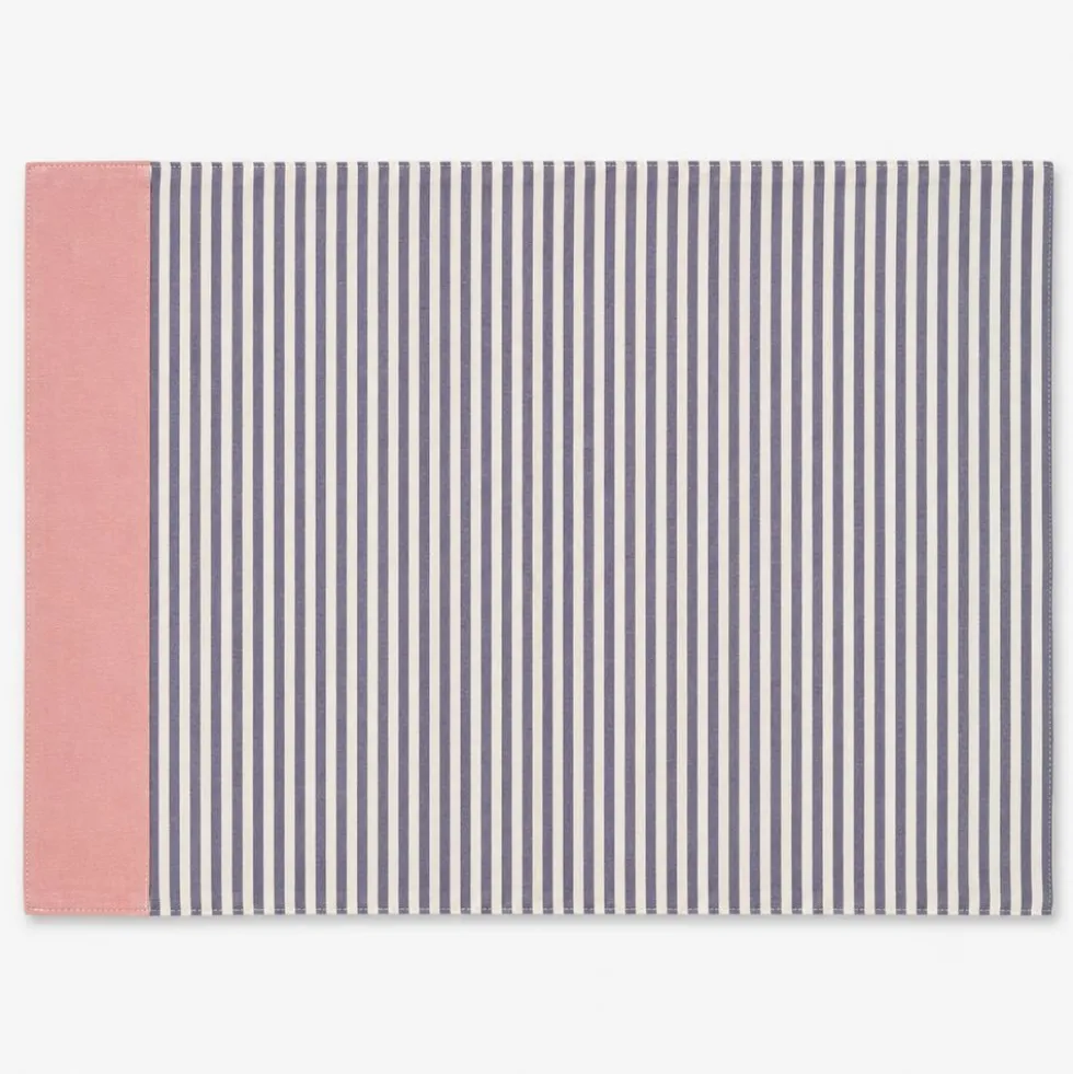 Tovaglietta Americana in Cotone Doubleface ricamo Stella Marina