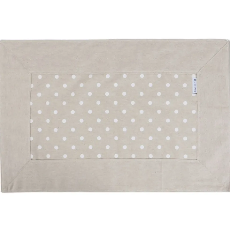 Tovaglietta Americana in Cotone fondo Pois