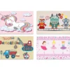 Tovaglietta americana in PVC Baby Unicorno