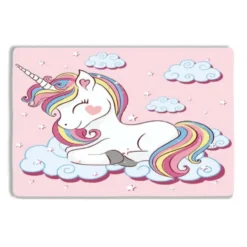 Tovaglietta americana in PVC Baby Unicorno