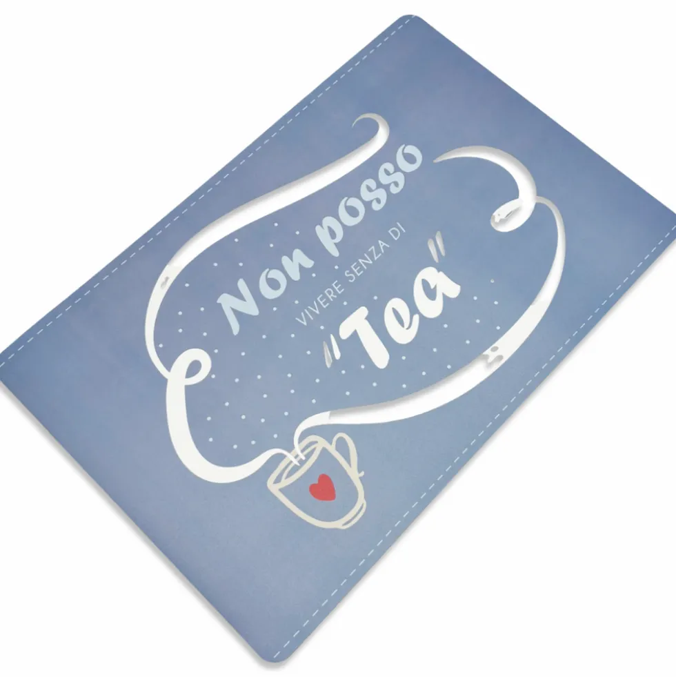 Tovaglietta americana Non posso vivere senza di Tea