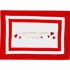 Tovaglietta Americana ricamata Ingrediente Segreto Amore