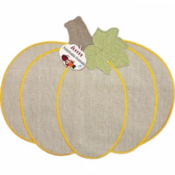 Tovaglietta Americana sagomata Zucca