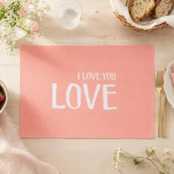 Tovaglietta Americana Spring I Love You
