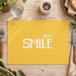 Tovaglietta Americana Spring Keep Smile