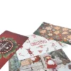 Tovaglietta Americana XMAS Happy Holidays in PVC Ghirlanda Merry Christmas