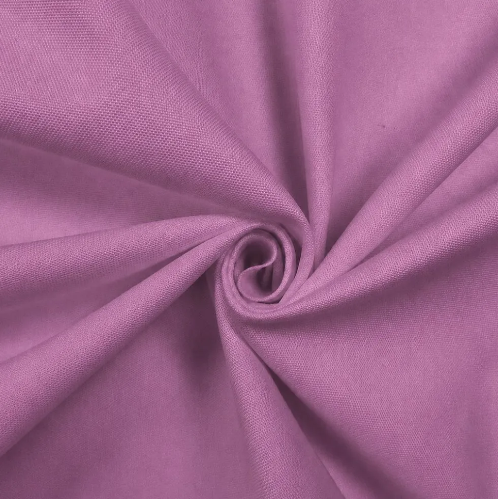 Tovagliolo su misura 100% Cotone Panama tinto in filo Cavalieri Malva