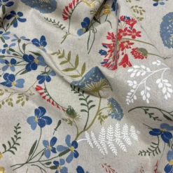 Tovagliolo su misura Fiori di campo fondo Beige
