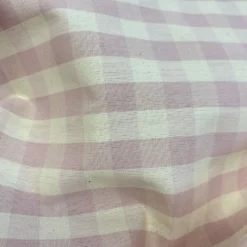 Tovagliolo su misura Indanthreen quadretto medio Rosa Cipria