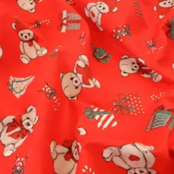 Tovagliolo su misura Teddy fondo Rosso