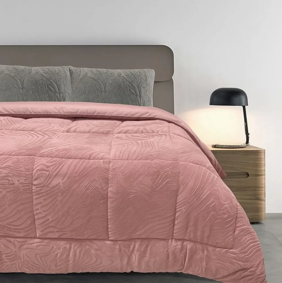 Trapunta Matrimoniale Luminus Rosa 260 x 260
