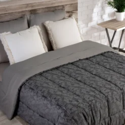Trapunta matrimoniale Palmina Grigio 260 x 260