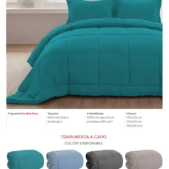 Trapunta Matrimoniale Pluma Polvere 250 x 250