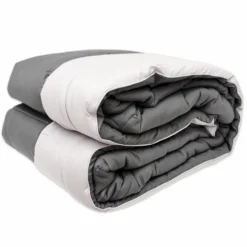 Trapunta Piazza e mezzo Double face Double' Fumo 210 x 260