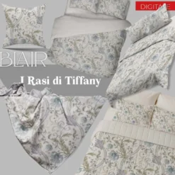 Trapuntino mezzastagione + coppia federe Blair stampa digitale matrimoniale