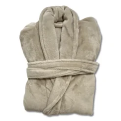 Vestaglia Abbraccio rasocashmere Tortora
