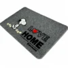Zerbino grigio Snoopy Love home